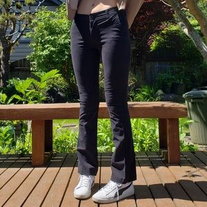 Black Flare Jeans